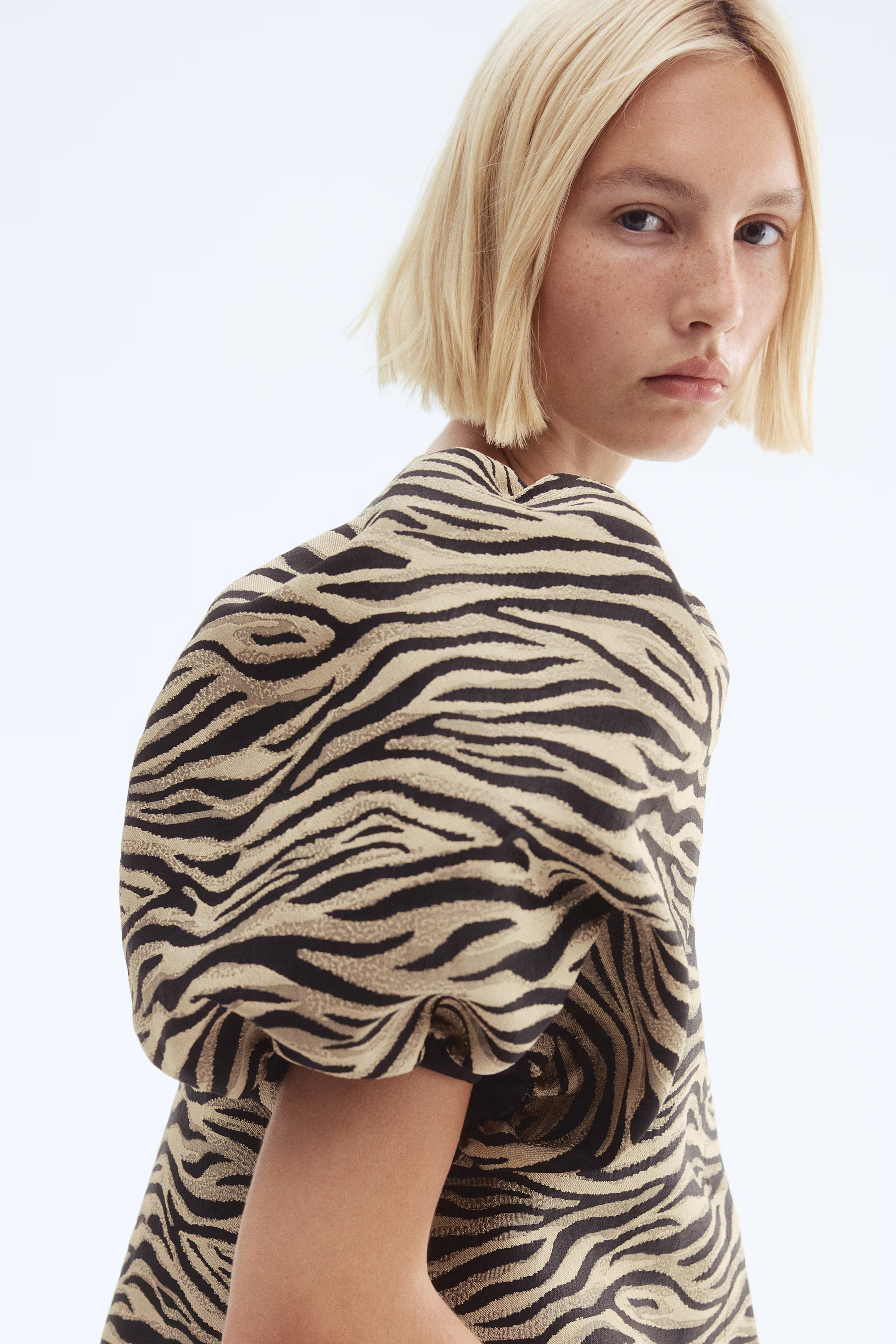 Balloon-Sleeved Blouse | H&M (US + CA)