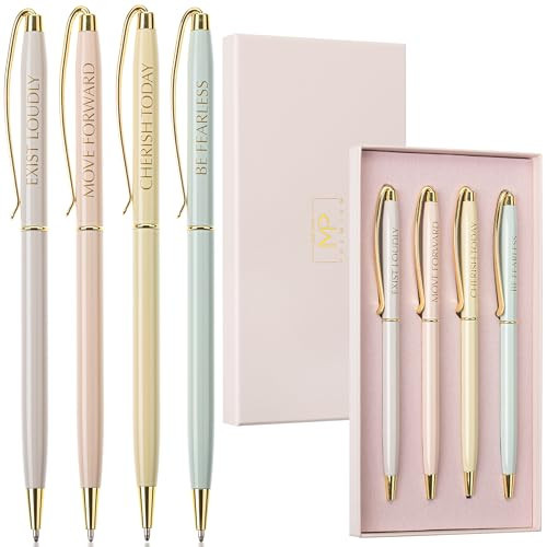Mr. Pen- Fancy Pen Set, 4 pcs, Inspirational Pens for Women, Fancy Pens for Women, Motivational Pens, Pen Sets for Women Gift, Luxury Pens for Women, Appreciation Pens, Christmas Gift | Amazon (US)