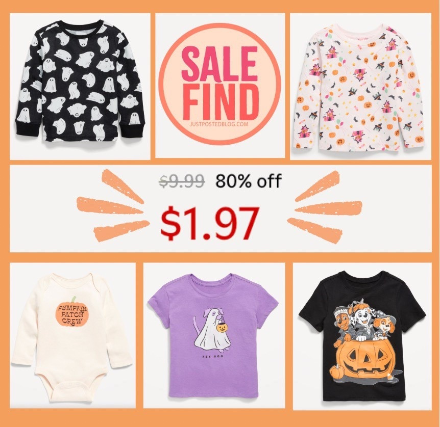 Hot deal on these adorable kid tops! 

#LTKSeasonal #LTKBaby