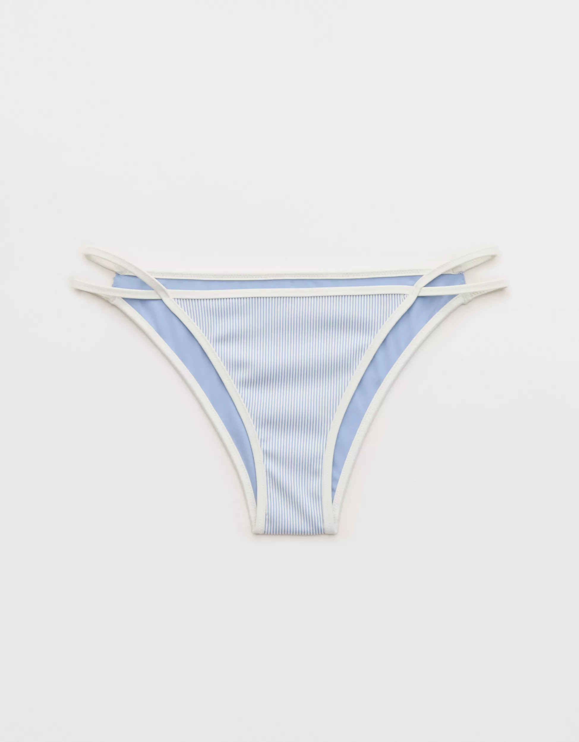 Aerie Ribbed Cheeky Bikini Bottom | Aerie