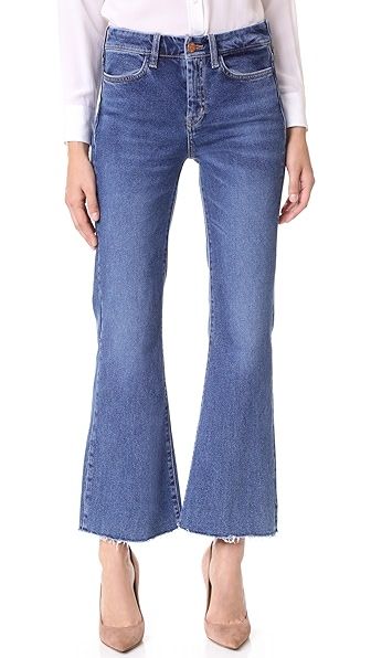M.i.h Jeans Lou Cropped Flare Jeans | Shopbop
