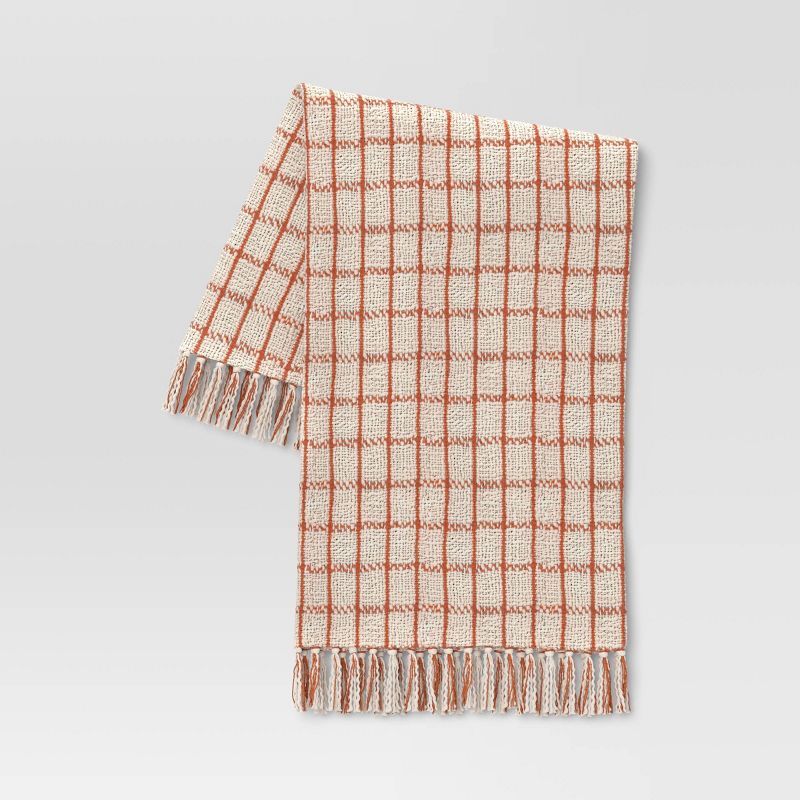 Woven Windowpane Throw Blanket - Threshold™ | Target