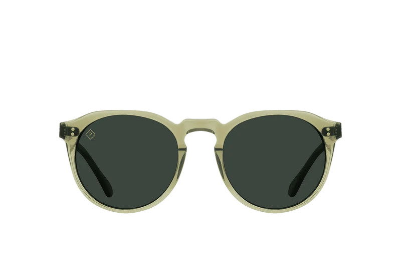 Remmy 49 Honey / Green Polarized Sunglasses | RAEN