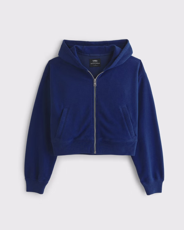YPB On The Go French Terry Full-Zip | Abercrombie & Fitch (US)