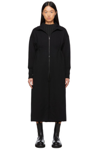 Black Milan Coat | SSENSE