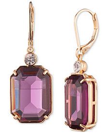 Lauren Ralph Lauren
Stone & Crystal Leverback Drop Earrings | Macy's