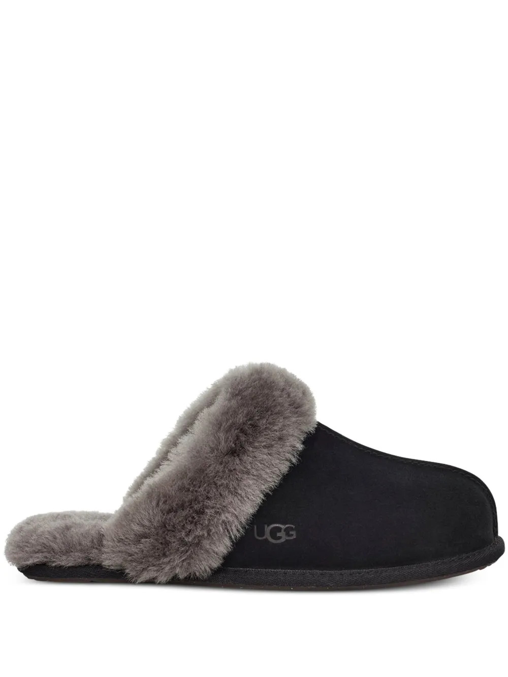 UGG Scuffette 2 "Black/Grey" Slippers | Black | FARFETCH AU | Farfetch Global