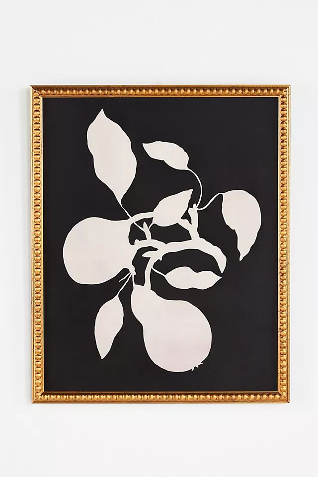 Pears Black & White Wall Art | Anthropologie (US)