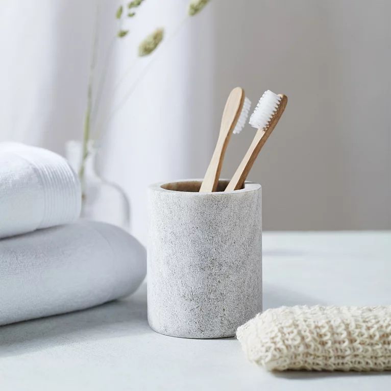 Marble Toothbrush Holder | The White Company (UK)