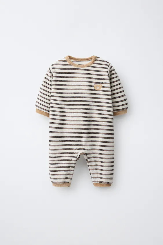 STRIPED BEAR EMBROIDERY | Zara US