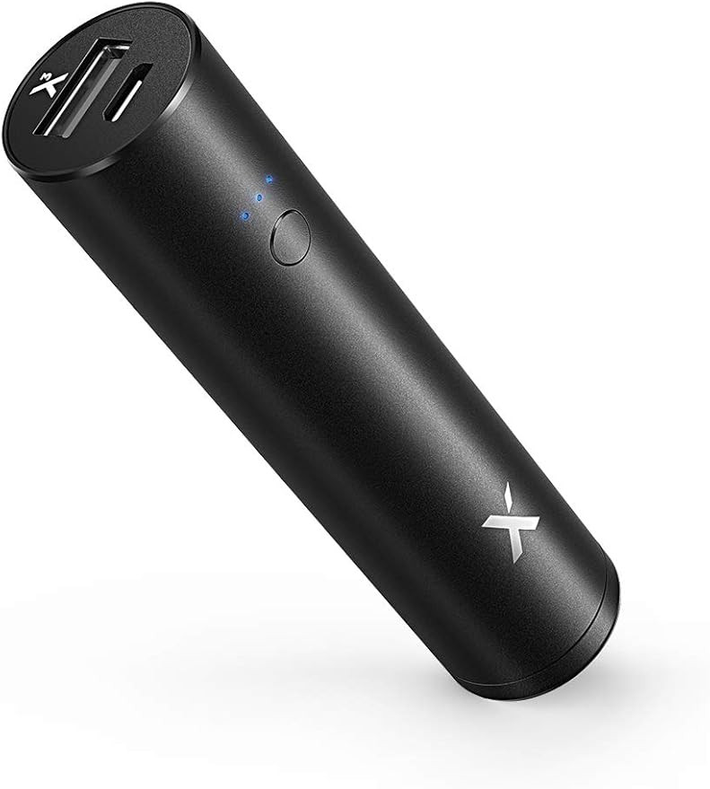 Lipstick Portable Charger 3350mAh Xcentz, Compact External Battery Premium Aluminum with Flashlig... | Amazon (US)