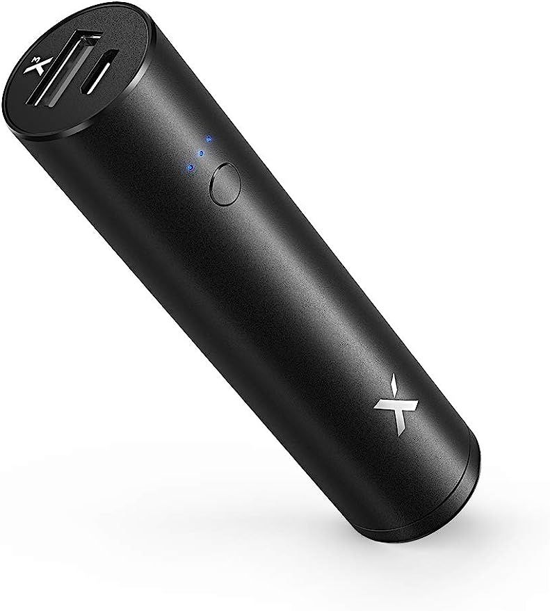Lipstick Portable Charger 3350mAh Xcentz, Compact External Battery Premium Aluminum with Flashlig... | Amazon (US)