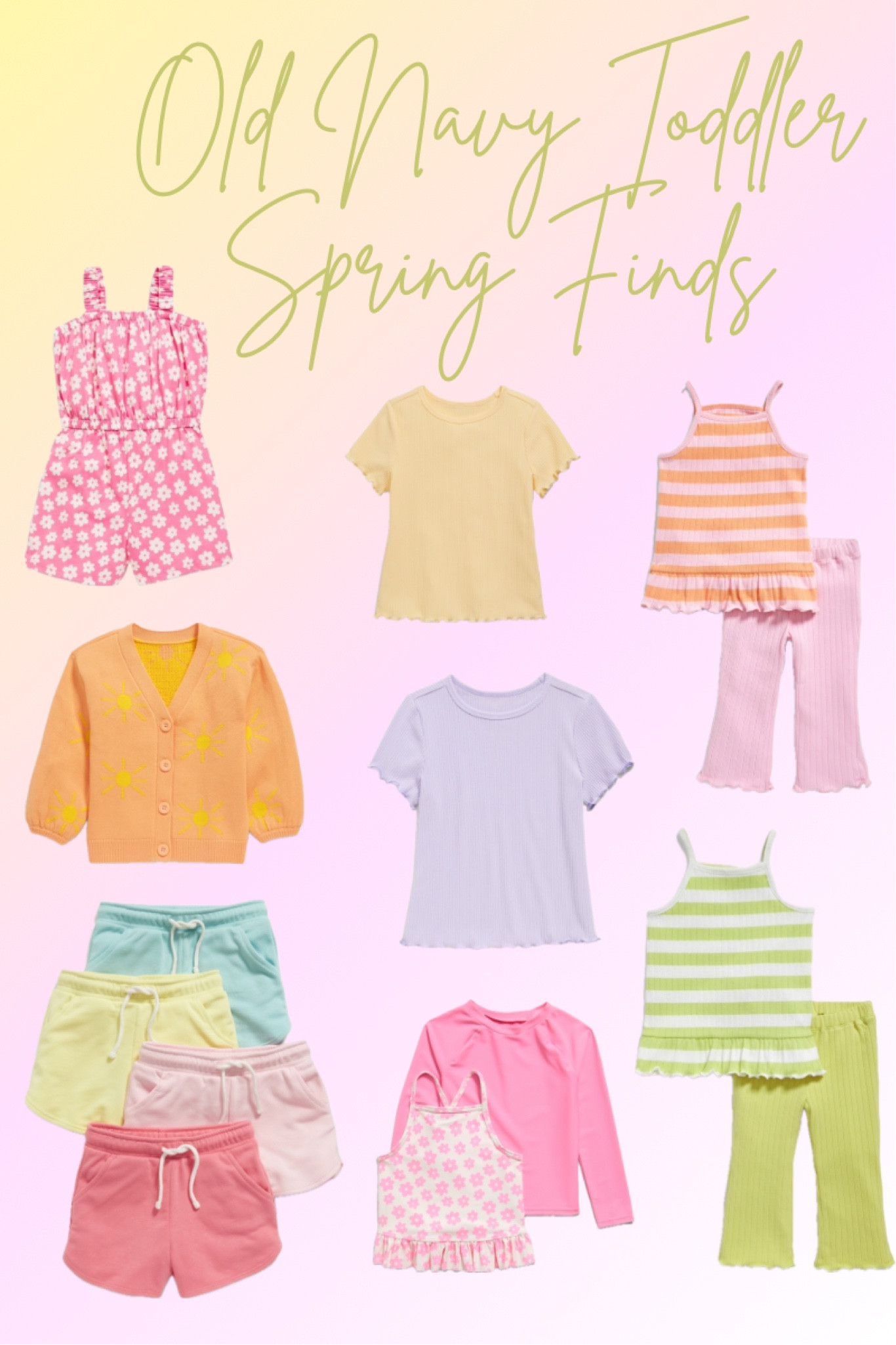 New old navy toddler spring & summer girls clothes 🌼🌞🩷 

#LTKSeasonal #LTKkids #LTKfindsunder50