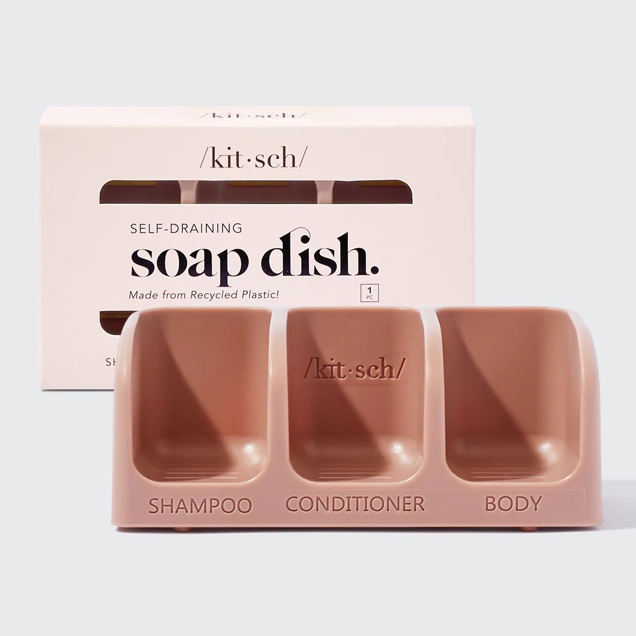 Self-Draining Soap Dish | Kitsch
