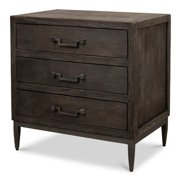 Bauhaus Solid Wood Nightstand | Wayfair North America