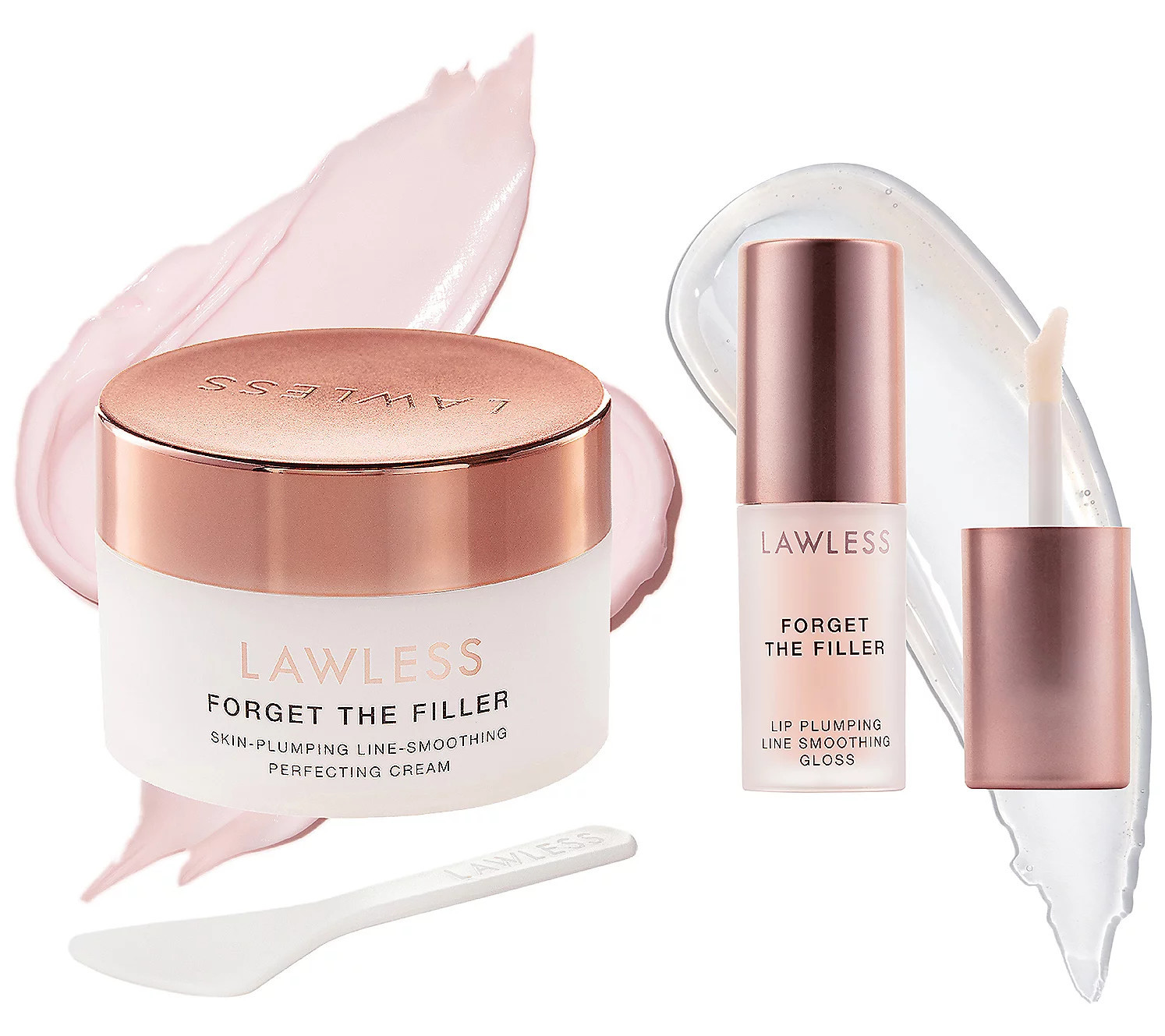 Lawless Beauty Forget the Filler Moisturizer & ip Plumper | QVC