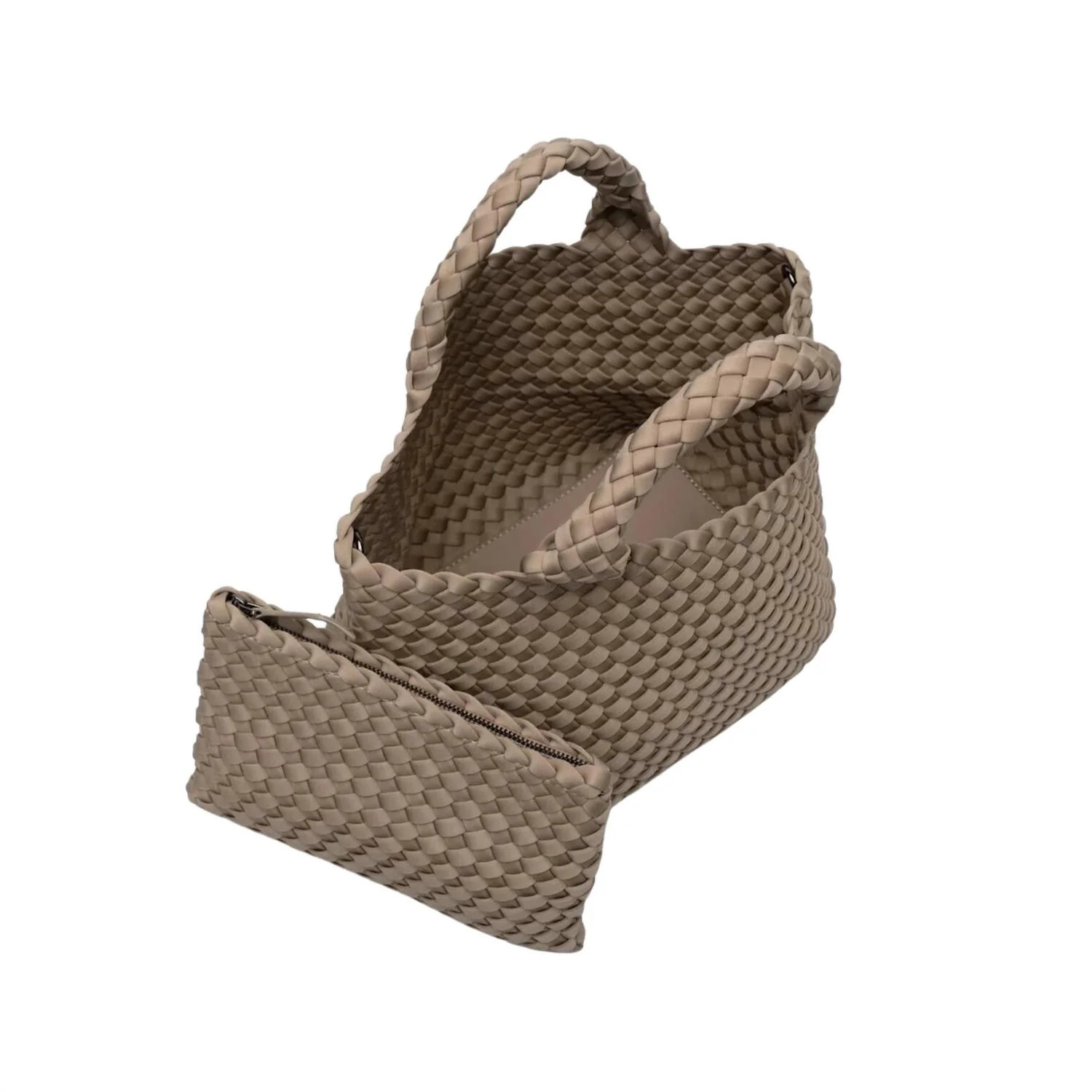 St Barths Small Tote In Cashmere | Shop Simon