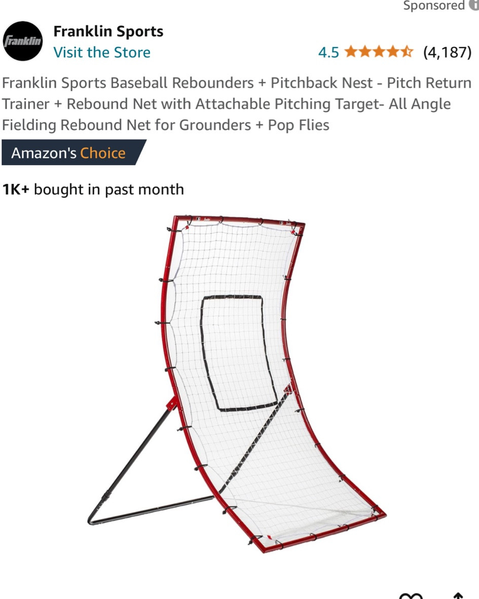 My kids love this baseball Pitchback! They can practice their throwing and catching at anytime 

#LTKGiftGuide #LTKKids #LTKFamily