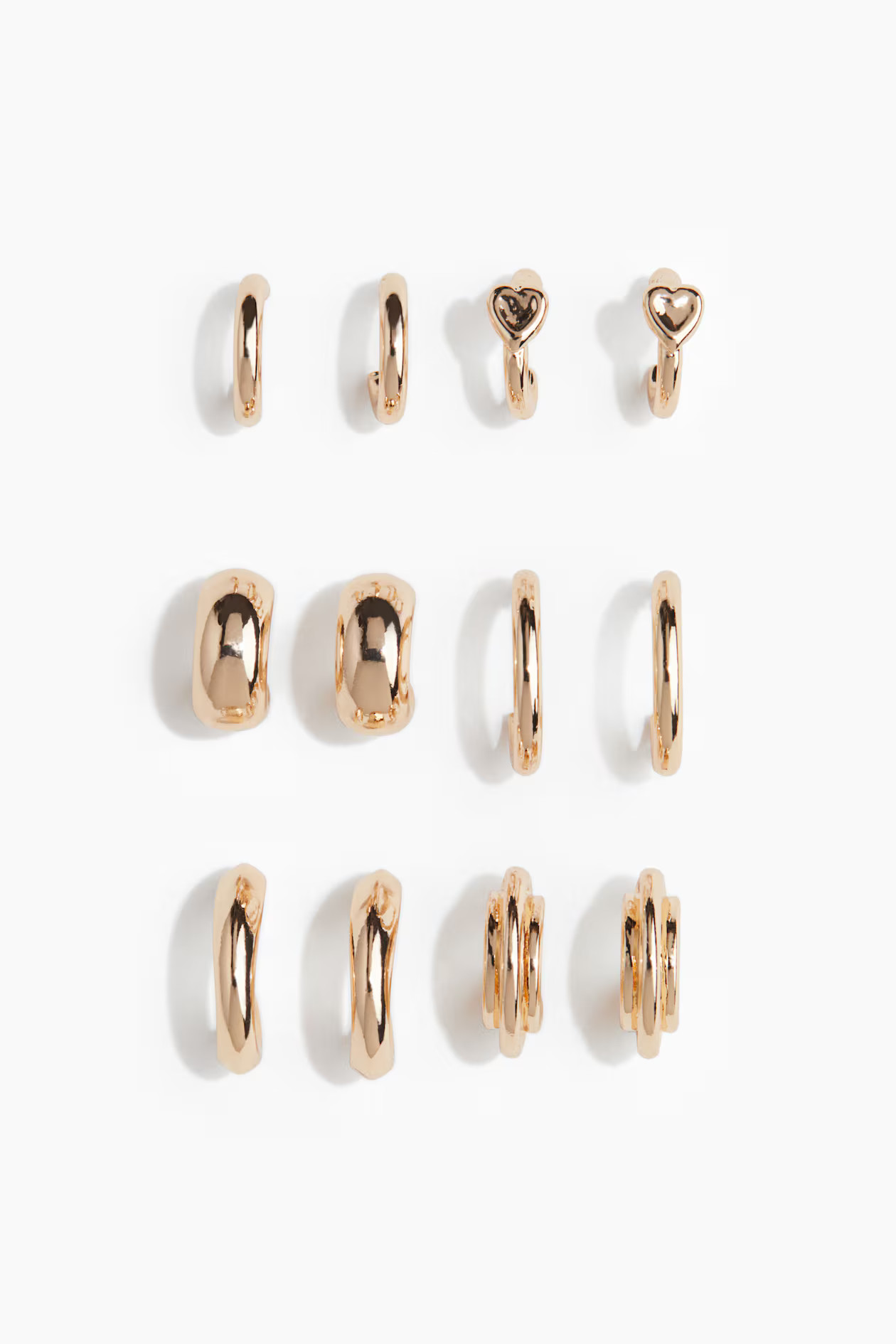 6 pairs hoop earrings | H&M (UK, MY, IN, SG, PH, TW, HK)