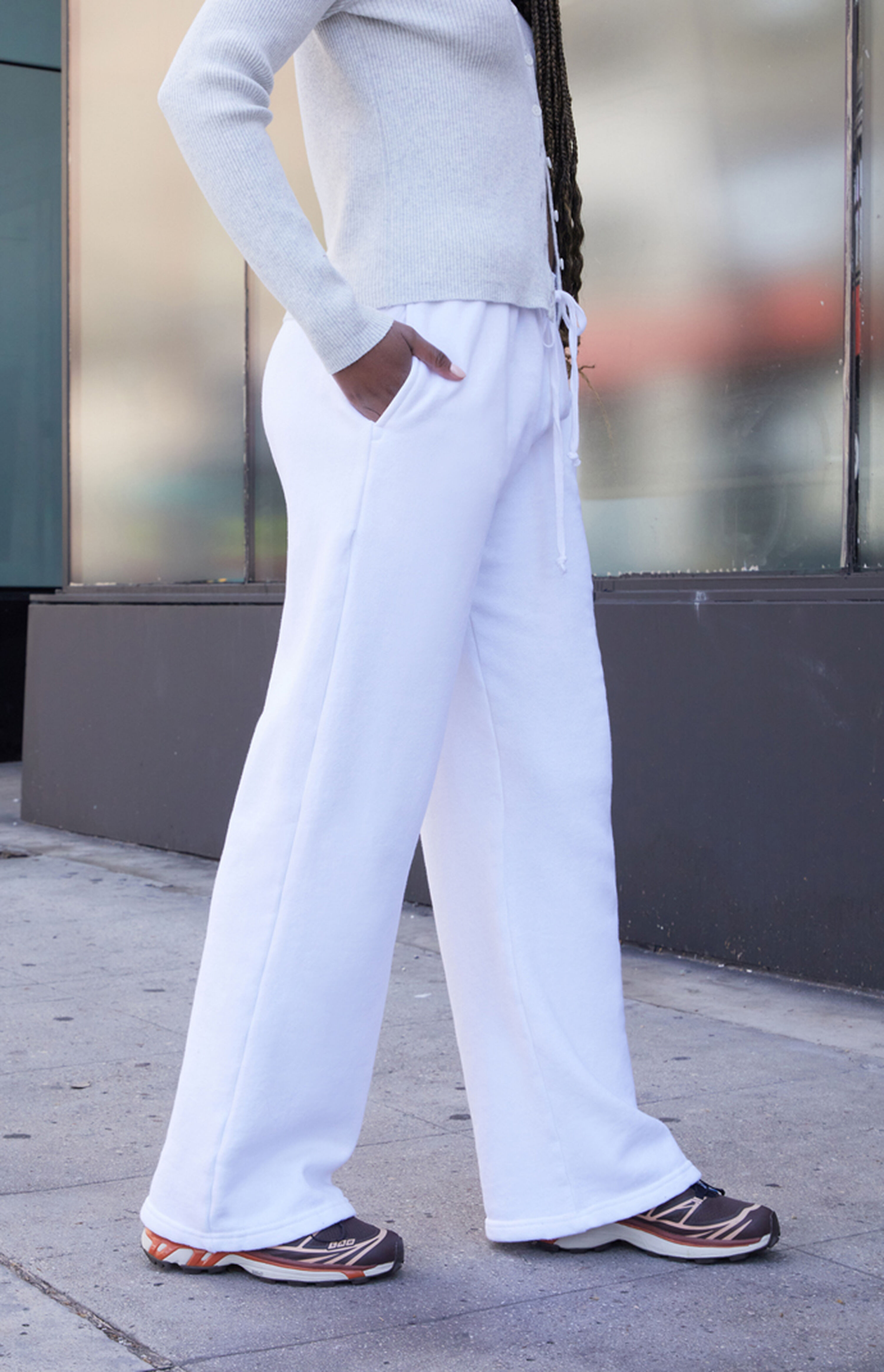 John Galt White Rosa Sweatpants | PacSun