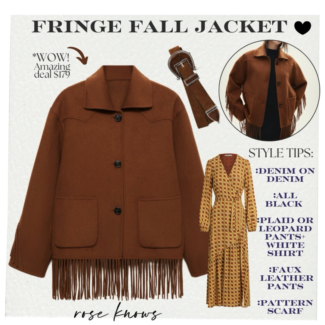 30% off at mango! This fall fringe jacket is so cool so hurry and get the 30% off before it’s over! I ordered a mefingers

#LTKFindsUnder100 #LTKTravel #LTKSaleAlert