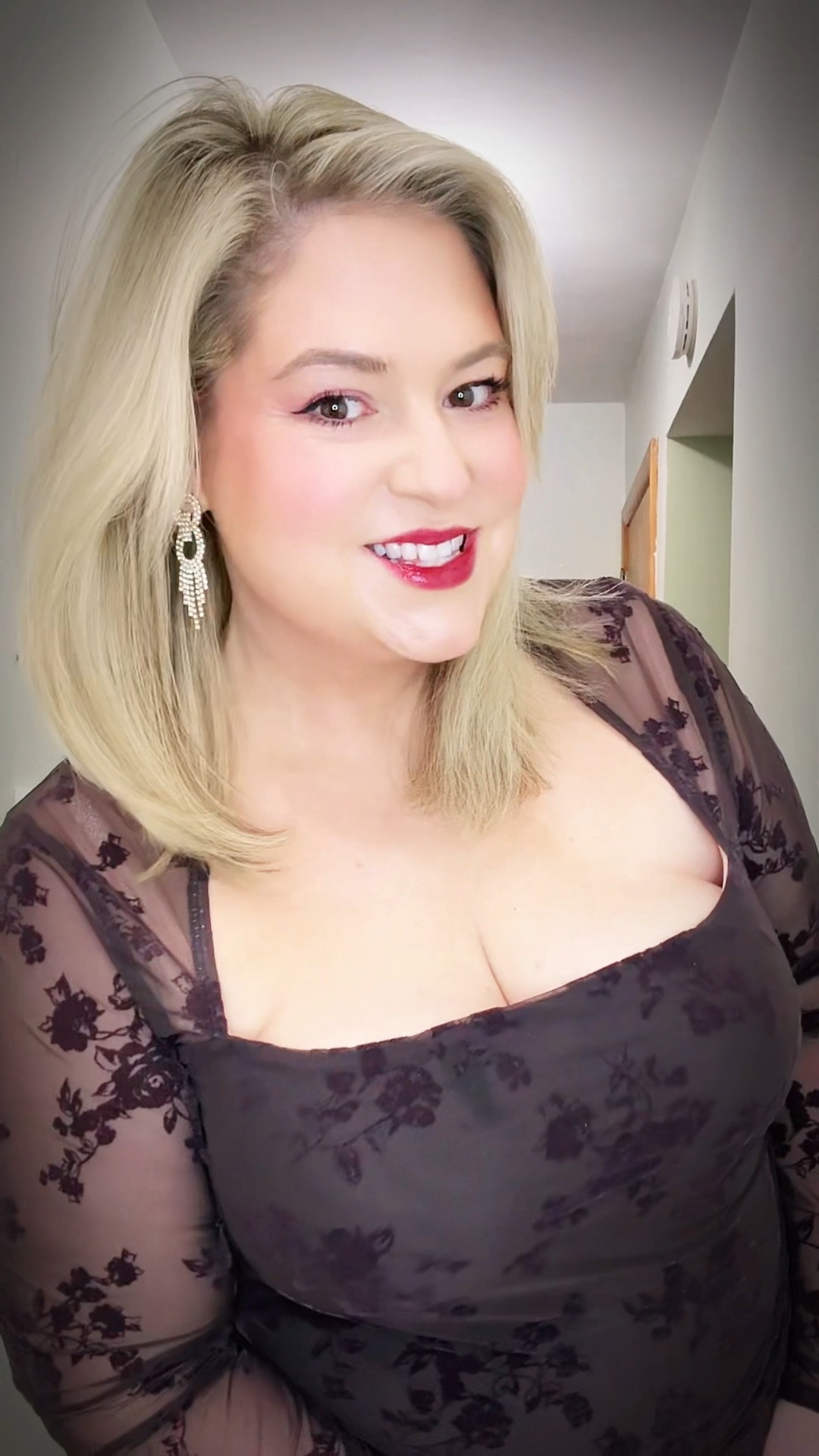 The queen of Fancy Casual - dramatic wine inspired look for Valentine’s Day this year! Satin pants, faux fur and leather, sparkles - we got it! #midlife #motd #ootd #valentinesday 

#LTKPlusSize #LTKootd #LTKBeauty