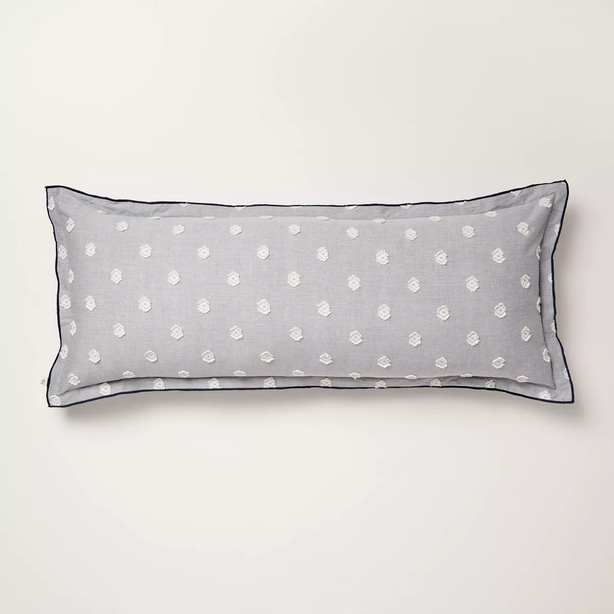 36"x14" Clip Dobby Lumbar Throw Pillow Cover - Hearth & Hand™ with Magnolia | Target