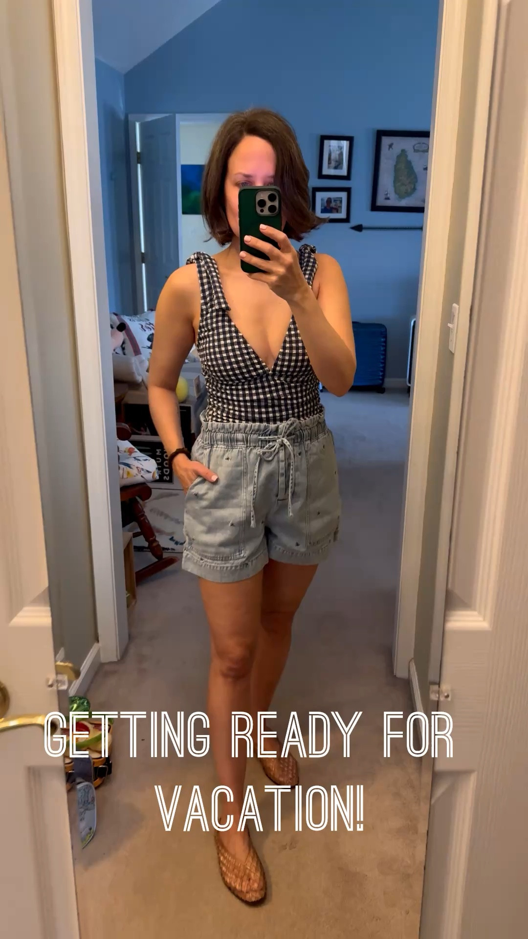 These Rails shorts are fabulous! Cute little flowers embroidered on them. Comfortable too. One piece swimsuit is from Costco; it’s so cute.

#LTKSeasonal #LTKOver40 #LTKTravel