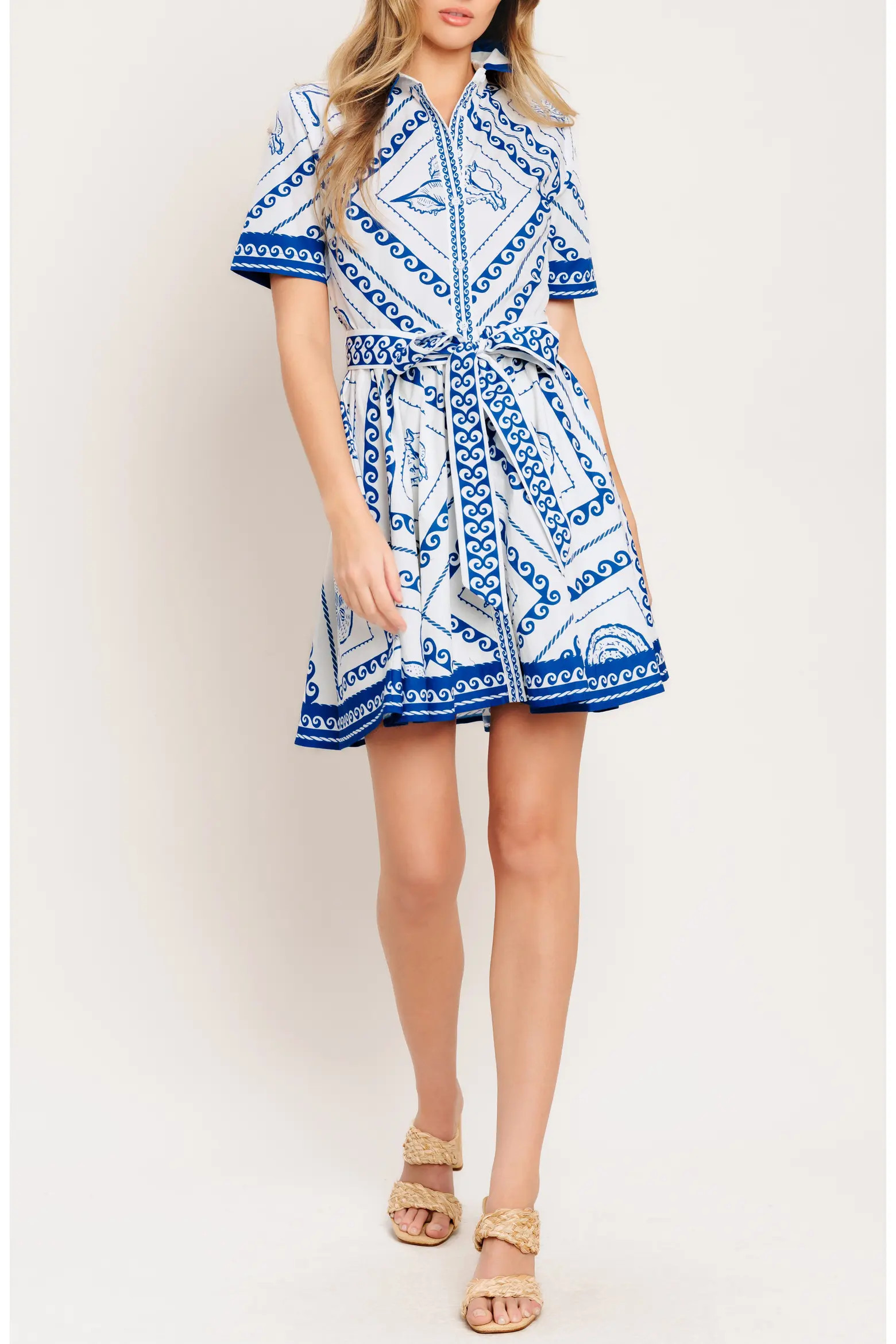 Printd Belted Shirtdress (Women) | Nordstromrack | Nordstrom Rack