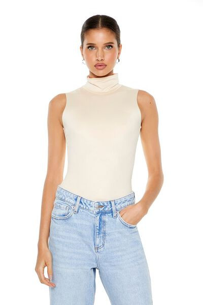 Contour Sculpt Turtleneck Bodysuit | Forever 21