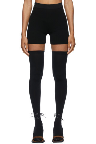 Black La Montagne 'Le Short Arancia' Shorts | SSENSE