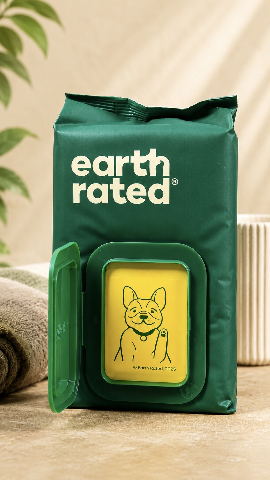 Earth Rated 3-in-1 Hypoallergenic Dog Wipes make everyday cleanup easier with 400 large wipes across four 100-count packs. Designed for paws, body and ears, these gentle grooming wipes are perfect for wiping away dirt, mud and everyday messes between baths, after walks, during travel or anytime your pup needs a quick refresh. The formula features aloe, chamomile, shea butter and cucumber, while the large 8 x 8-inch size gives you more coverage for practical at-home and on-the-go pet care. I’m linking these wipes along with Nirvana’s favorite Earth Rated products for walks, travel, grooming and everyday dog-parent essentials. Nirvana the Shih Tzu 💋 Nirvana Approved

#LTKHome #LTKmomlife #LTKselfcare
