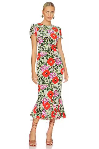 Rhode Lulani Dress in Aura Blossom from Revolve.com | Revolve Clothing (Global)