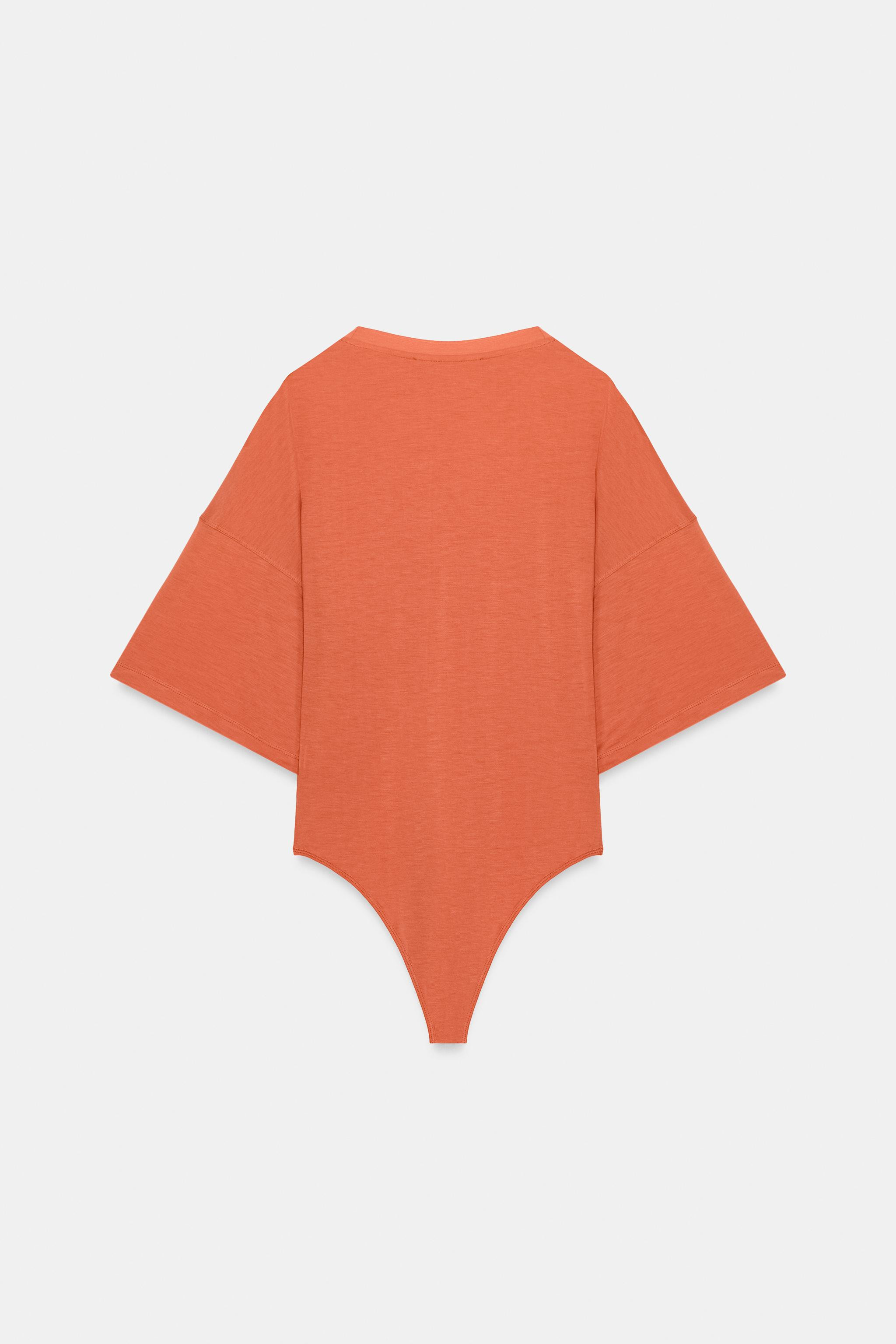 SHORT SLEEVE BODYSUIT | Zara US