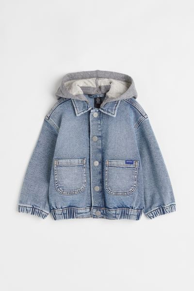 Comfort Stretch Hooded Denim Jacket | H&M (US + CA)
