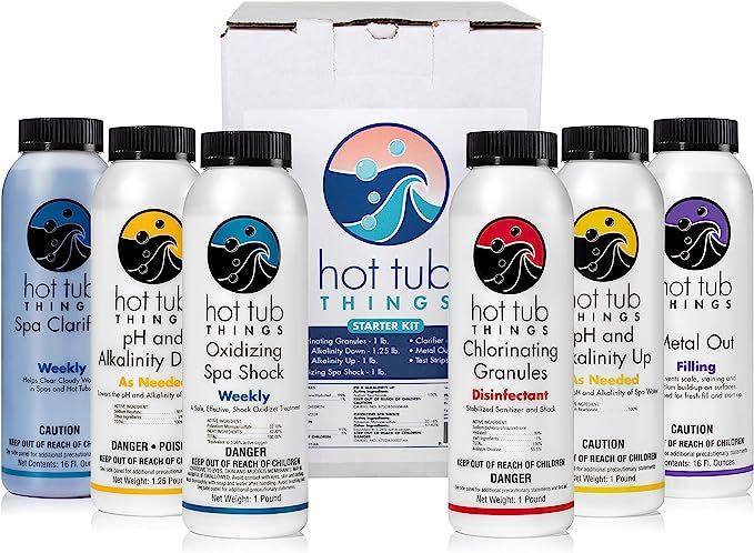 Hot Tub Things Chlorine Starter Kit | Amazon (US)