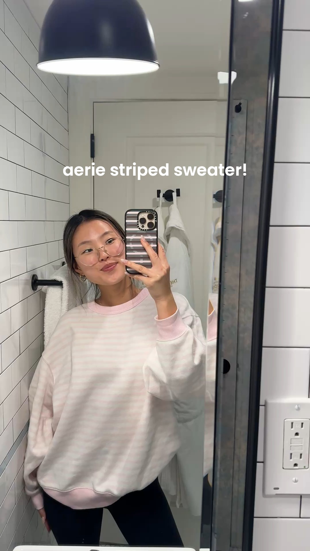 aerie striped sweater!! SO cute, wearing an XXS as it’s naturally oversized!

aerie finds, aerie black friday, aerie sale, aerie sweater, striped sweater, striped long sleeve, pink striped sweater 

#LTKFindsUnder50 #LTKCyberWeek #LTKootd