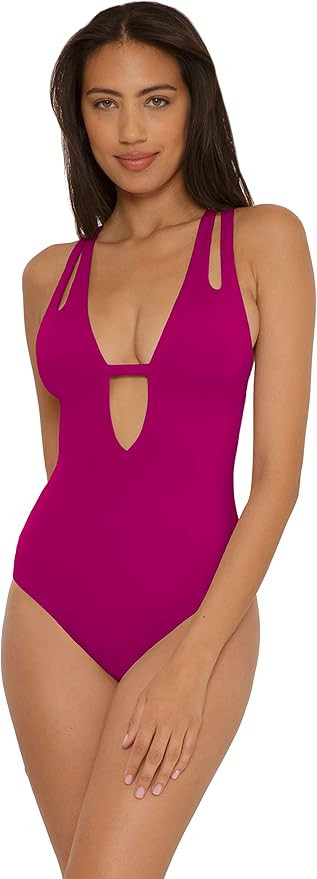 Becca Color Prism - Women's One Piece Swimsuit, Cut-Out, Adjustable, Bathing Suits for Women, Ban... | Amazon (US)