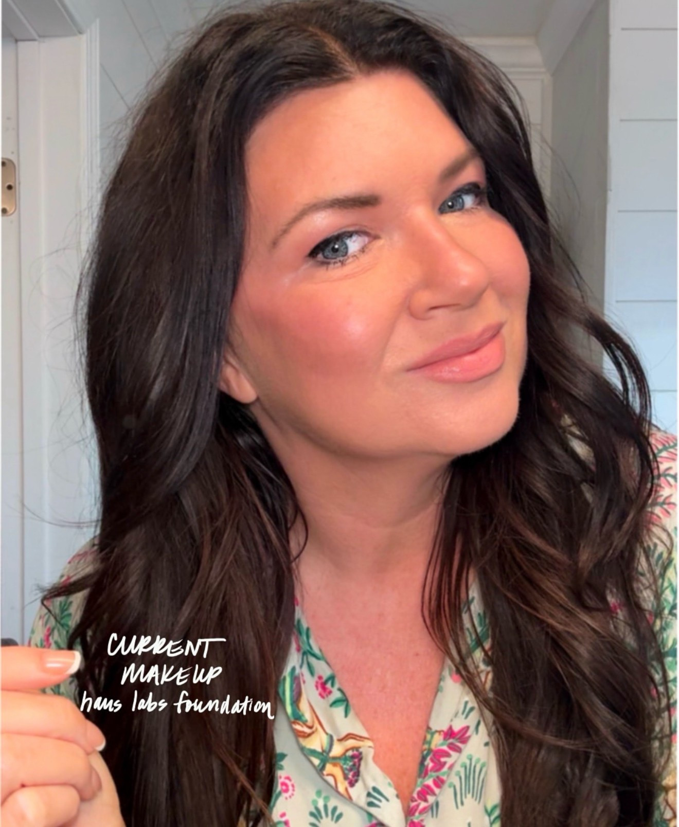 Current makeup
Haus labs foundation 


#LTKBeauty #LTKSaleAlert #LTKOver40