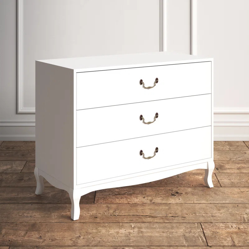 3 Drawer 36" W Dresser | Wayfair North America