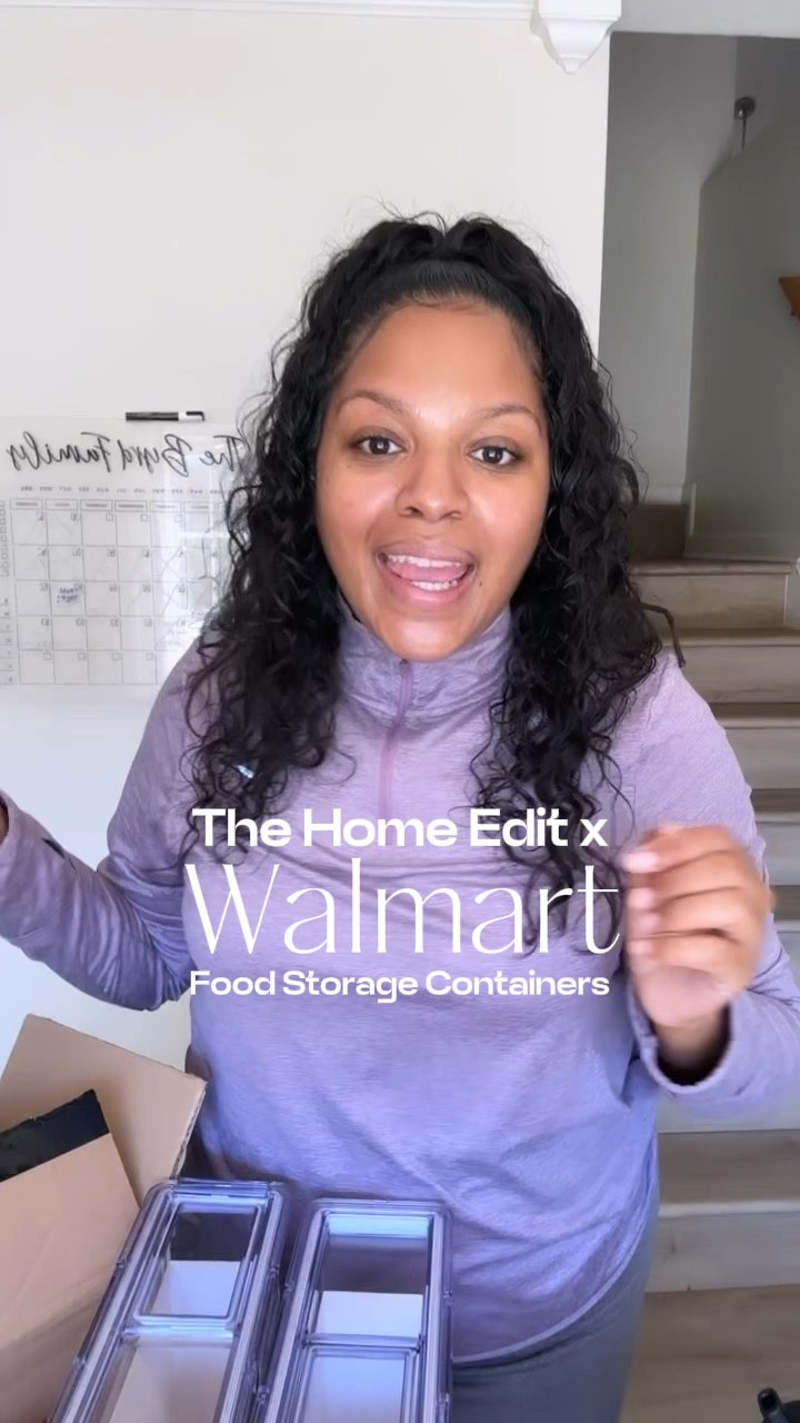 My pantry will be aesthetically with  these Home Edit air tight Food Storage Containers I found at Walmart! The design is sleek and quality feels amazing! 

#LTKSeasonal #LTKhome #LTKVideo