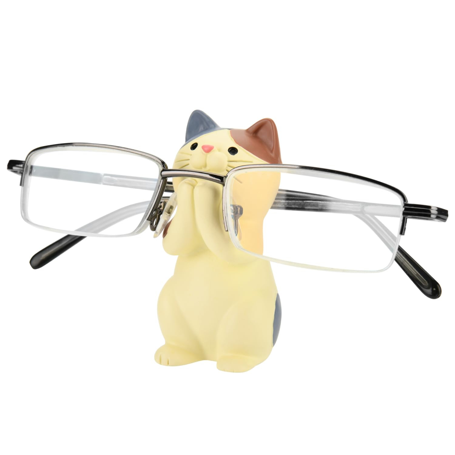 Creative Glasses Holder Stand for Desk, Cute Cat Eyeglasses Holder Display Stand, Sunglasses Spec... | Amazon (US)