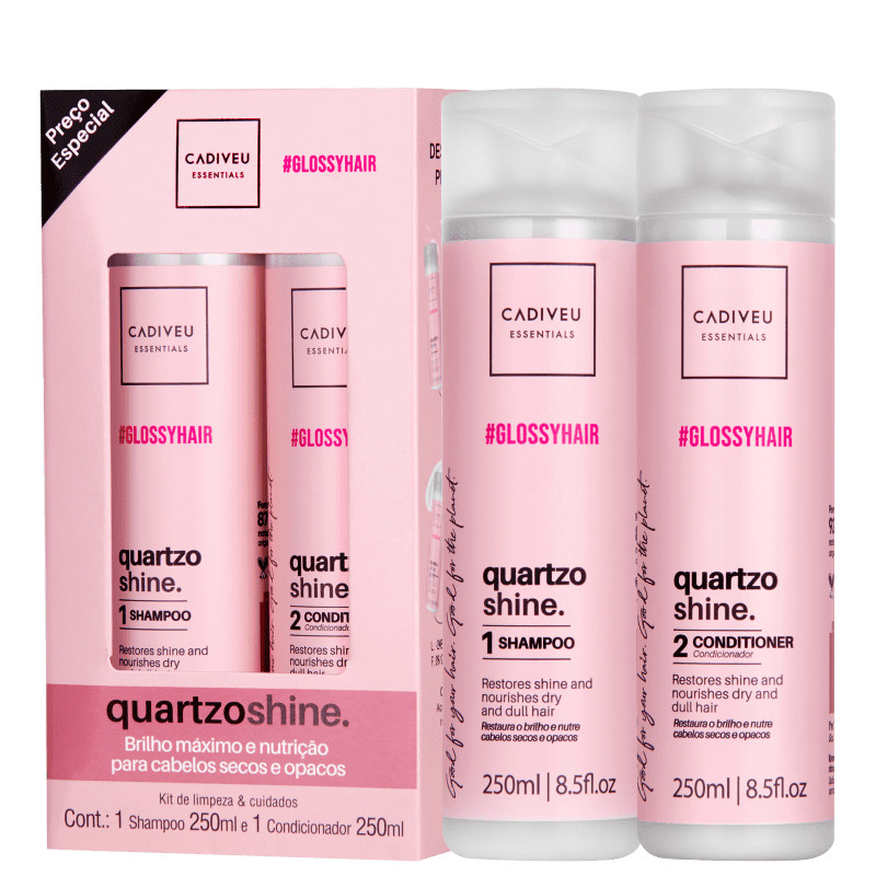 Kit Homecare Cadiveu Essentials Quartzo | Beleza na Web | Beleza Na Web (BR)