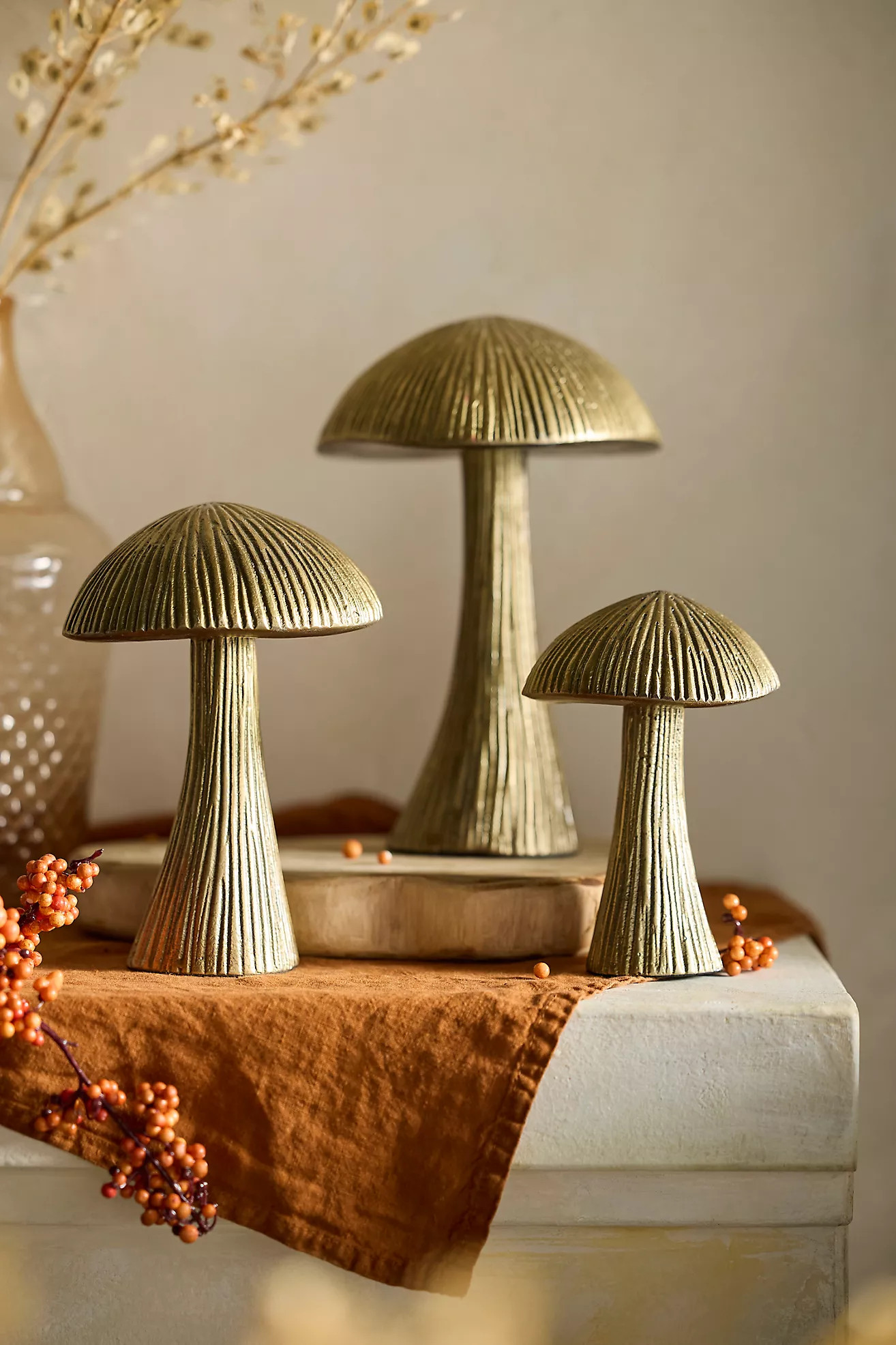 Metal Mushroom Object | Anthropologie (US)