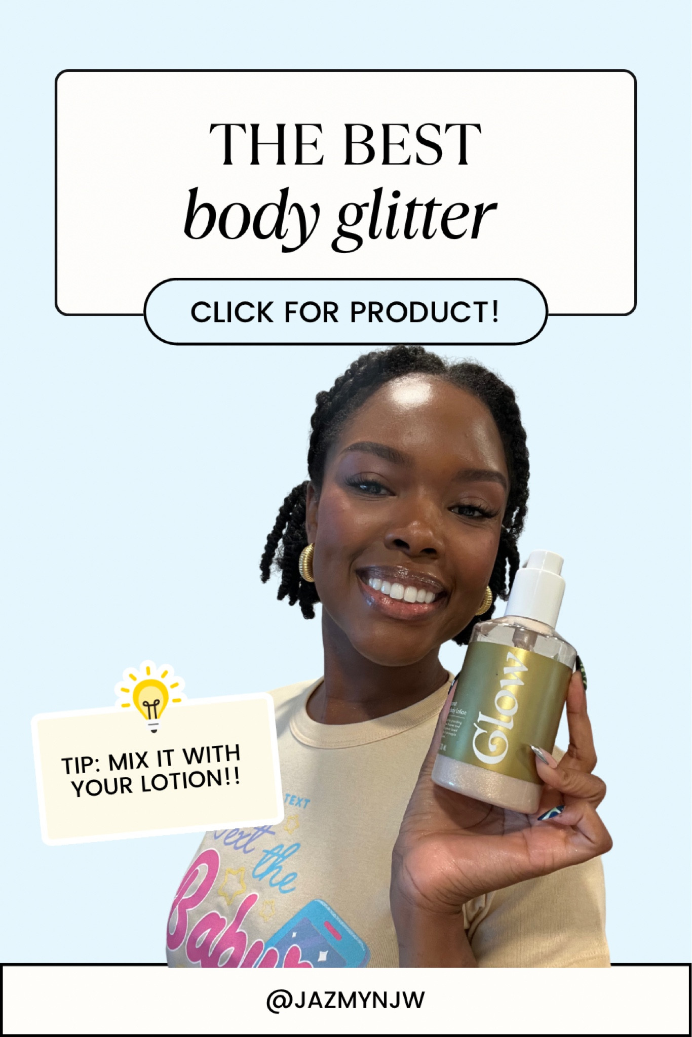 My favorite body glitter. It's a really big bottle. You only need a tiny bit and you mix it with your lotion! I use the gold, but the silver is pretty too #Body #BodyCare 

#LTKBeauty #LTKSwim #LTKGiftGuide