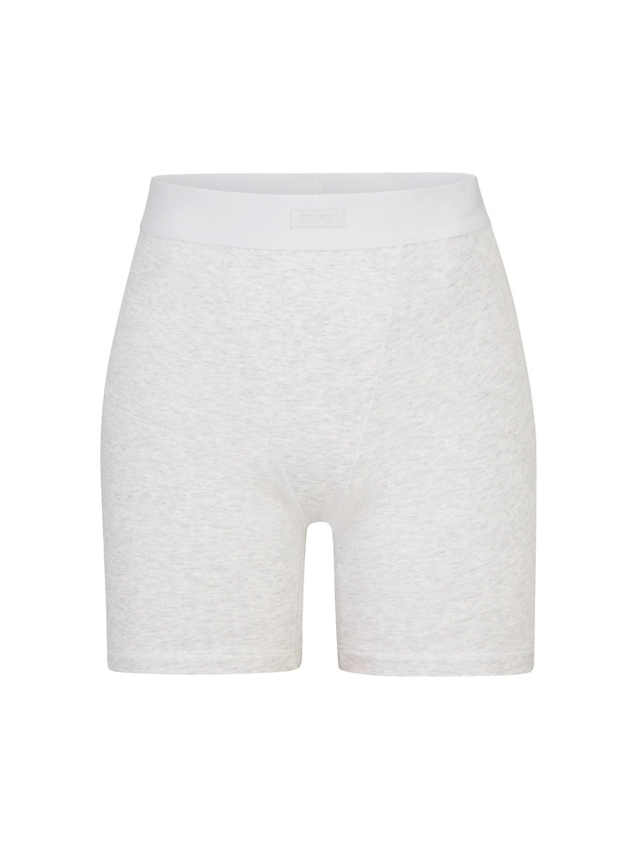 Women's Boyfriend Boxer Shorts - Light Heather Grey - Size XXXL | Saks Fifth Avenue