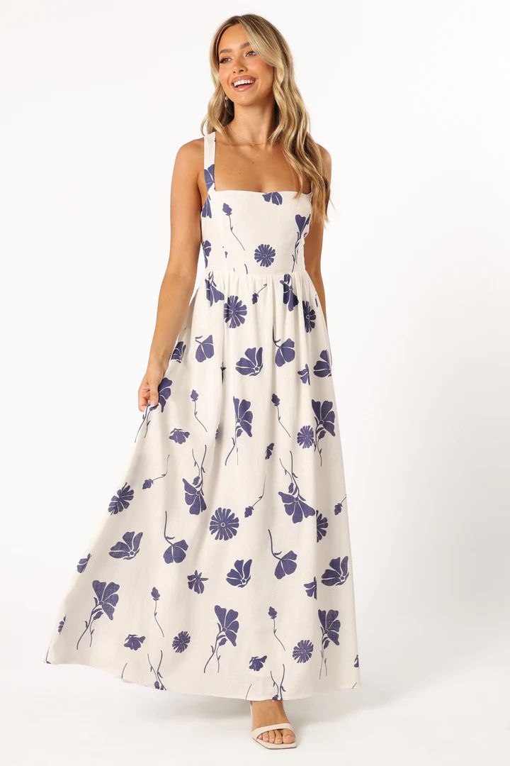 Hazel Maxi Dress - Navy Floral | Petal & Pup (US)