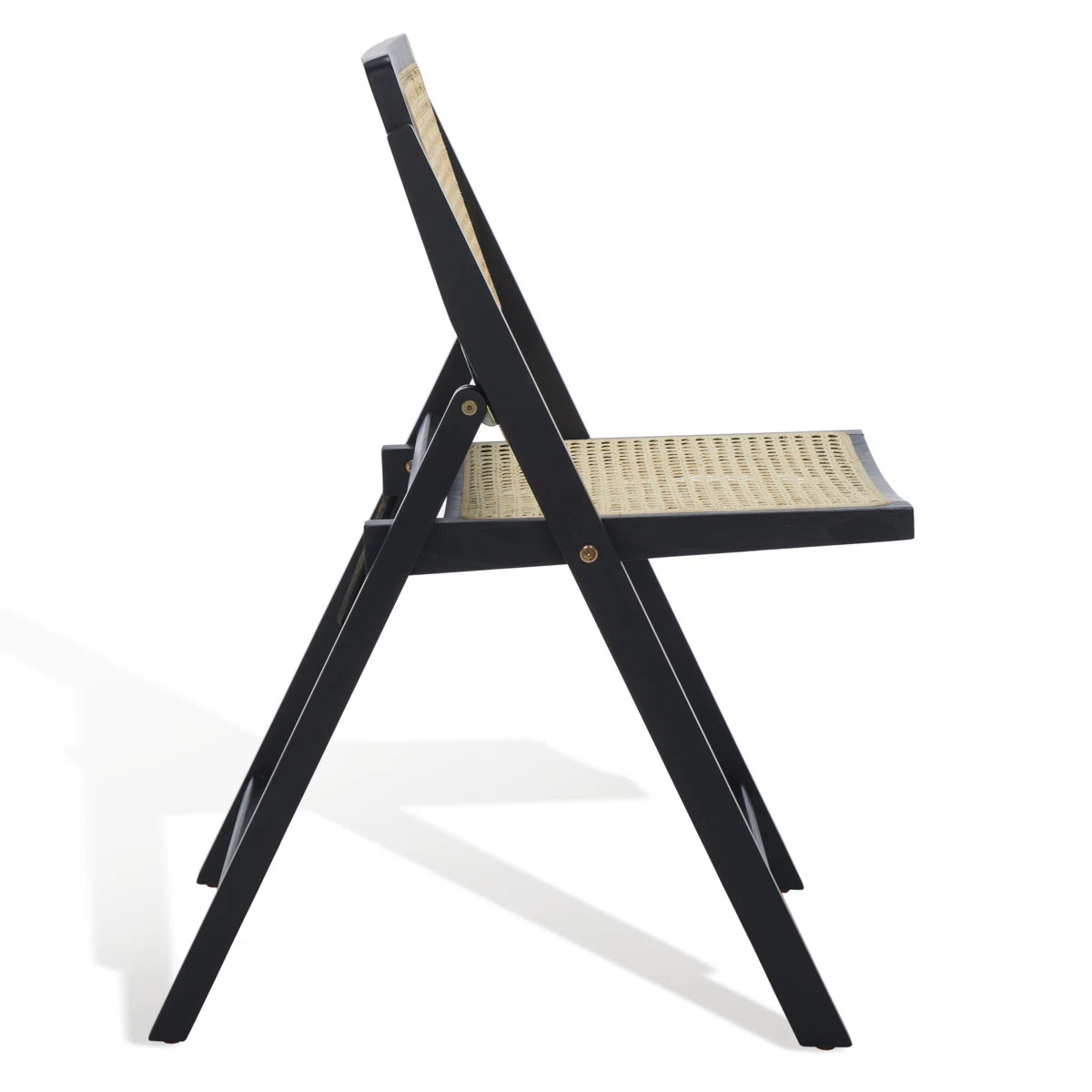 Dan Rattan Folding Dining Chair (Set of 2) | Wayfair North America