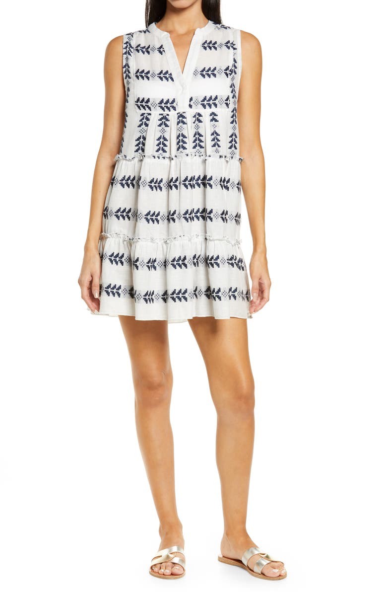 Elan Babydoll Cover-Up Minidress | Nordstrom | Nordstrom
