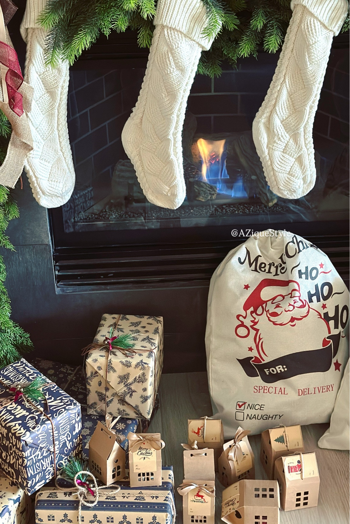 I always tend to opt for vintage kraft gift wrapping:) #AZiqueStyle #giftwrapping #christmas2024

#LTKParties #LTKHoliday #LTKGiftGuide